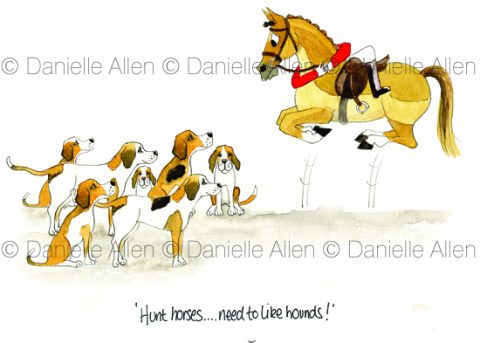 Hunt Horses Like Hounds