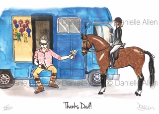 Thanks Dad<br>Choose Horse Colour